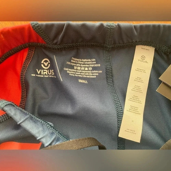 New‎ with tags! Virus Compression Pants/Leggings men - Picture 2 of 4